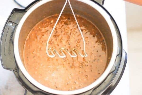 Mashing Ingredients to make it thicker
