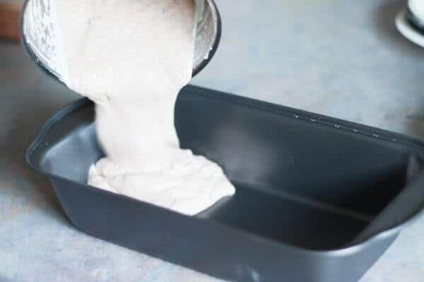 Transfer Ice Cream Mix to pan