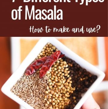 7 Different Types of Masala