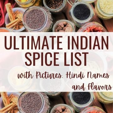 Ultimate Indian Spices List